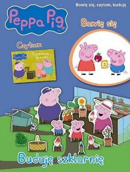 Buduję szklarnię. Bawię się, czytam, buduję. Świnka Peppa