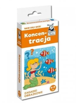Kapitan Nauka. Koncentracja. Zagadki obrazkowe 6-9 lat