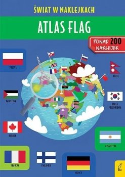 Atlas flag. Świat w naklejkach