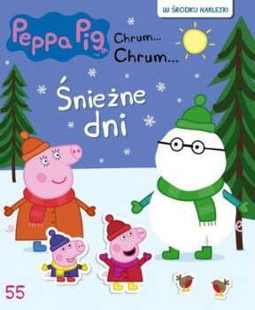 Śnieżne dni. Chrum... Chrum..., zeszyt 55. Świnka Peppa