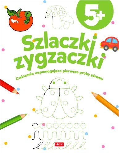 Szlaczki zygzaczki. Ćwiczenia wspomagające pierwsze próby pisania