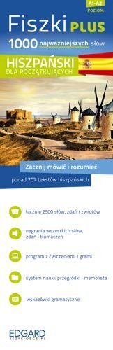 Hiszpański dla początkujących. Fiszki plus. 1000 najważniejszych słów