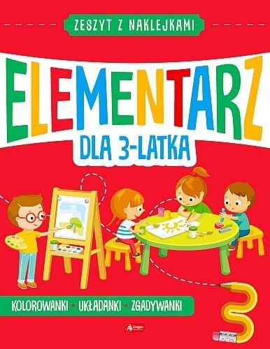 Elementarz dla 3-latka. Zeszyt z naklejkami