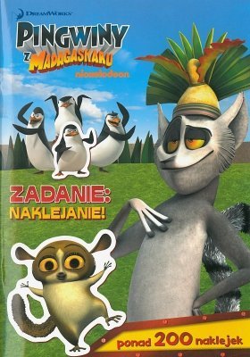 Pingwiny z Madagaskaru. Zadanie Naklejanie