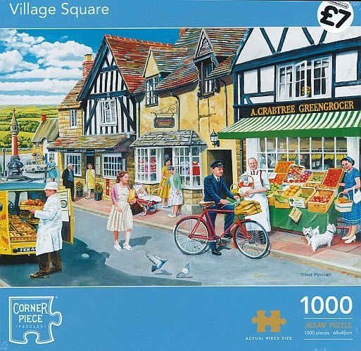 Village Square. Puzzle 1000 elementów