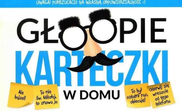 Głoopie karteczki w domu, Krzysztof Żywczak