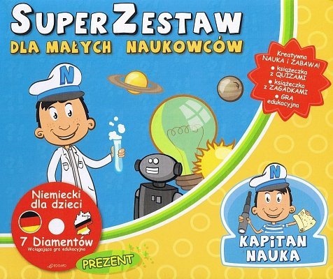 Kapitan Nauka. Super Zestaw dla małych naukowców