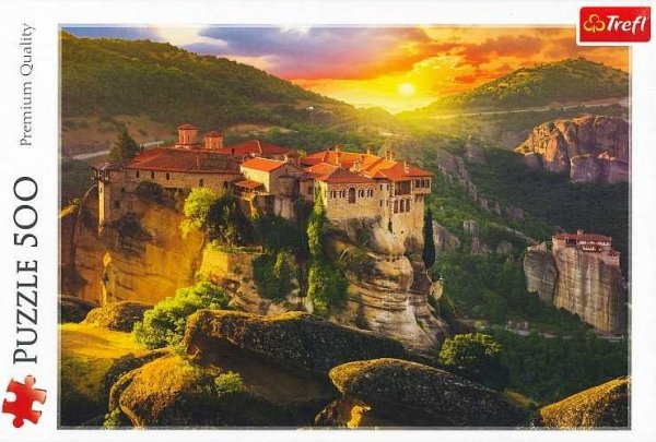 Puzzle. Grecja. Meteora monasteries. 500 elementów