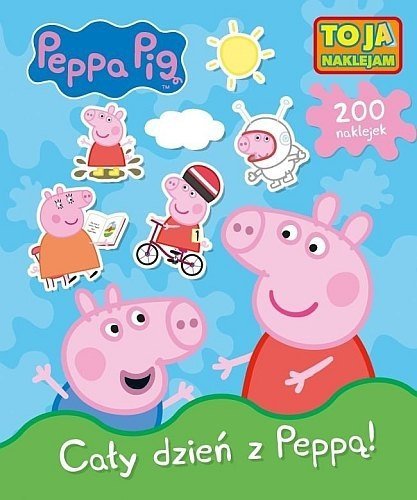 Peppa Pig. Cały dzień z Peppą! To ja naklejam, Media Service Zawada