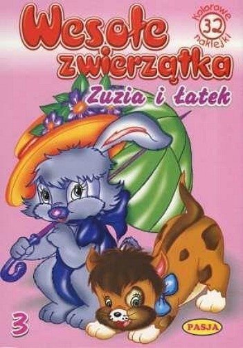 Wesołe zwierzątka. Zuzia i Łatek