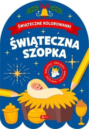 Świąteczne kolorowanki. Szopka