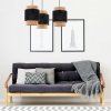 BOHO BLACK LAMPA WISZĄCA 3 PŁ 6549