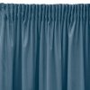 PIERRE CARDIN zasłona SIBEL z miękkiego i delikatnego welwetu, 140x270cm niebieska
