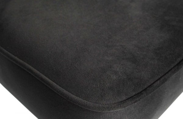 Krzesło barowe VOGUE 80cm velvet black