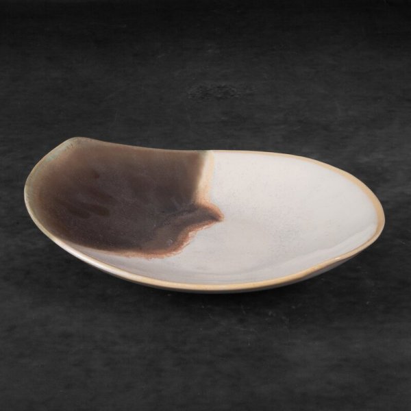 PATERA DEKORACYJNA KATIA (01) 28 X 23 X 6 CM KREMOWY