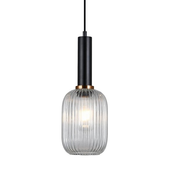 Lampa Antiola - PND-5588-1M-BK+CL - Italux