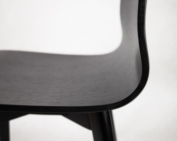  LUKA W krzesło dębowe czarne