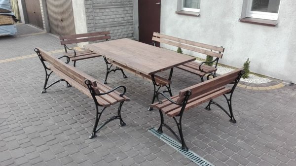 Zestaw MAJA ZP XXL królewki z podłokietnikiem 175x90