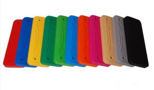 huśtawka na publiczny plac zabaw deseczka wzmacniania aluminium z atestem PN1176