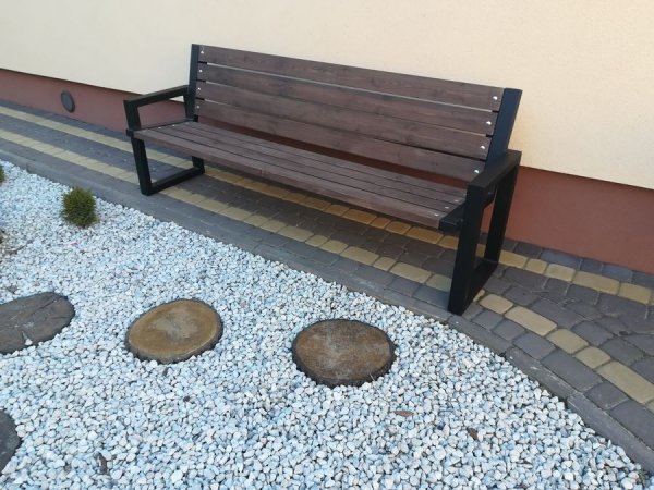 Ławka z oparciem LOFT PRIMA