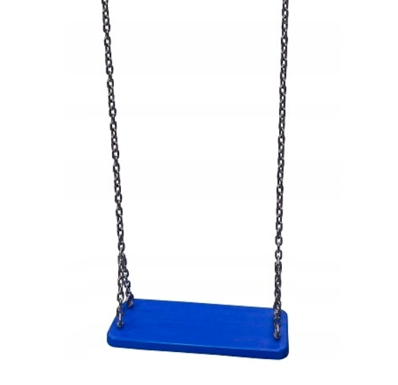 huśtawka na publiczny plac zabaw deseczka wzmacniania aluminium z atestem PN1176