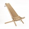 Leżak Fotel drewniany EcoFurn EcoChair Modrzew