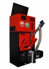 Camino 4 Slim - żeliwny kocioł na pellet z podajnikiem o mocy 10 KW EcoMax 920 simTOUCH ST4 Seperate