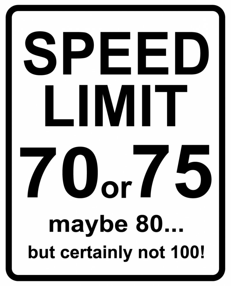 Naklejka Limit Prędkości 70 - mała