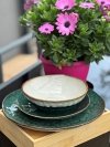 SERWIS OBIADOWY talerze ceramiczne 18 el Zestaw na 6 osób OUTLET