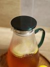 Dzbanek szklany borokrzemowy do herbaty kawy żaroodporny 2l PREMIUM
