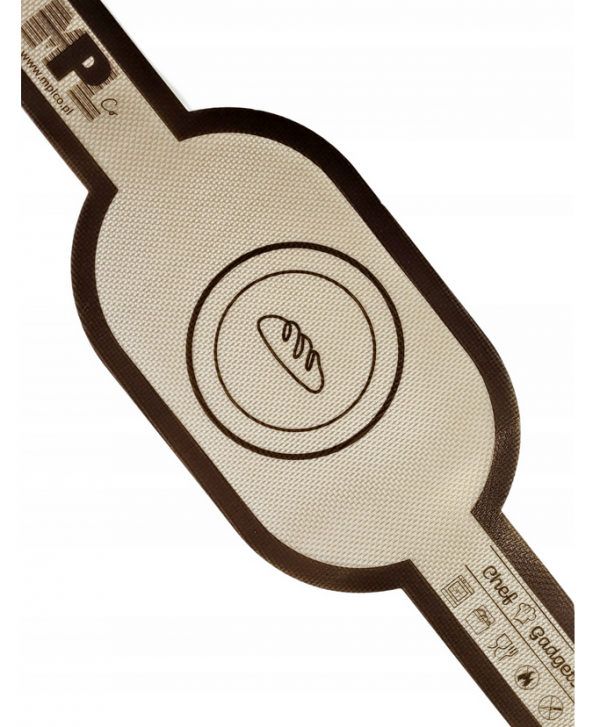 DUŻA MATA SILIKONOWA do pieczenia CHLEBA 15x61 cm NIE PRZYWIERA