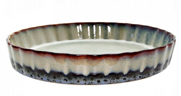 Forma do Tarty Ceramiczna 26cm naczynie OMBRE do zapiekania do piekarnika