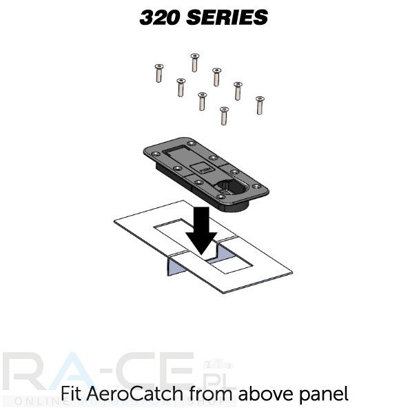 Zapinki AeroCatch 3 320-2000