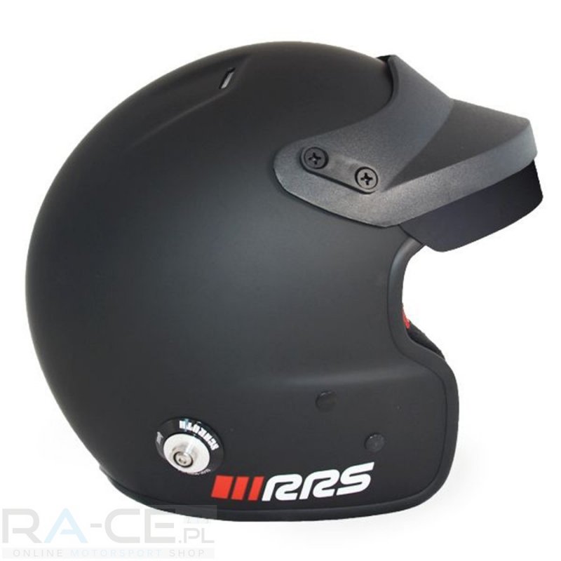 Kask otwarty RRS PROTECT JET Czarny mat