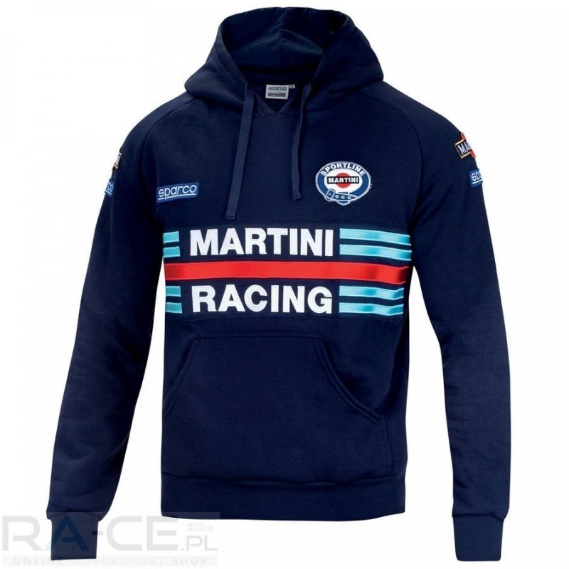 Bluza z kapturem Sparco Martini Racing