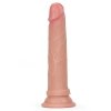 DILDO 7'' DUAL LAYERED PLATINUM SILICONE COCK