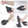 DILDO 9'' SQUIRT EXTREME DILDO – BLACK