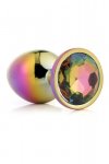 DREAMTOYS KOREK ANALNY GLEAMING LOVE MULTICOLOUR PLUG LARGE