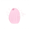 Soniczny stymulator łechtaczki z wibracjami Osuga Cuddly Bird Lemon