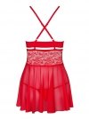 Obsessive 838-BAB-3 babydoll ze stringami S/M