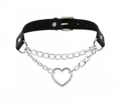 OBROŻA METAL HEART FETISH LOVE