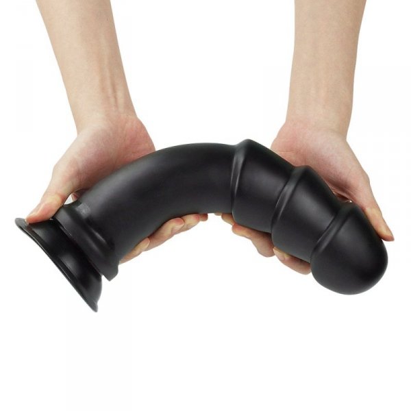 DILDO 11.25&quot; KING SIZED ANAL RIPPLES