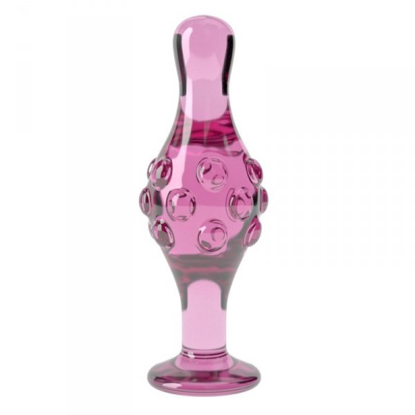DILDO 4.5&quot; GLASS ROMANCE