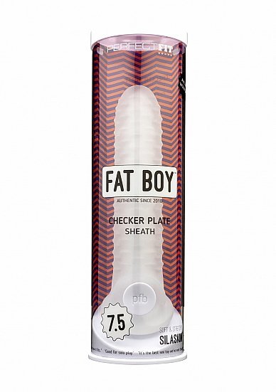 Perfect Fit Fat Boy Checker Box Sheath Clear 7,5&quot;