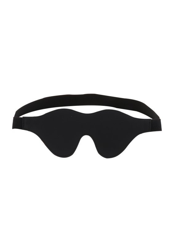 Opaska na oczy z ekoskóry Taboom Intense Dark Blindfold Black
