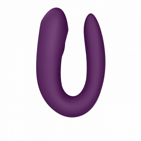 Satisfyer Double Joy Violet incl. Bluetooth and App