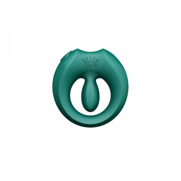 Pierścień erekcyjny ze stymulatorem Apis Turquoise Green Zalo