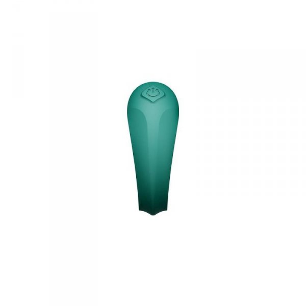 Pierścień erekcyjny ze stymulatorem Apis Turquoise Green Zalo