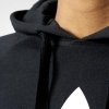 Adidas Originals czarna męska bluza Trefoil Hoody AB8291
