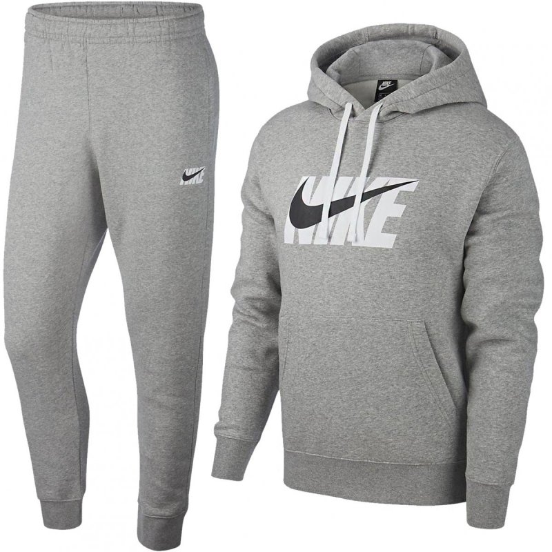Nike męski sportowy dres komplet szary CI9591-063